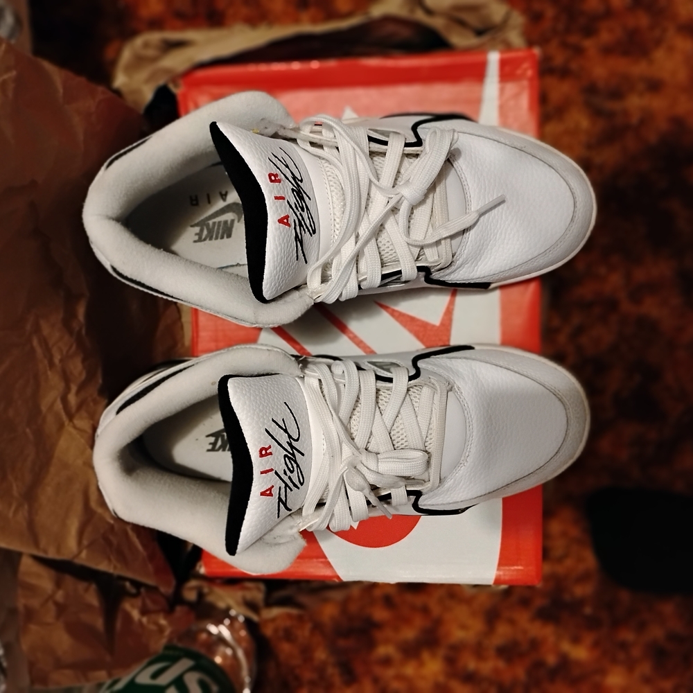 Nike Air Flight White Sneakers